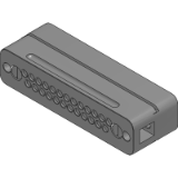 UHV Connector - 25D - Male