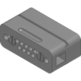 UHV Connector - 9D - Male