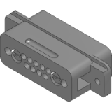 UHV Connector - Panel Mount 9D Connector