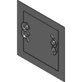 CD-5080-FDUCT DOOR for Fiberglass Ducts