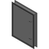 FW-5050-UPFIRE RATED INSULATED Upswing Door for Ceilings