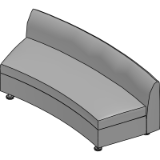 Continental_Curved_Loveseat_highpoly