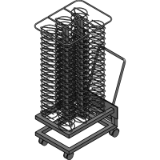 5016478 for 102 Plate Roll-in Plate Cart