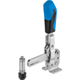 AMF 6804E - Vertical acting toggle clamp with solid arm and horizontal base