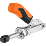 AMF 6840J - Push-pull type toggle clamp without angle base