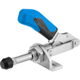AMF 6841E - Push-pull type toggle clamp with small angle base