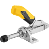 AMF 6841Y - Push-pull type toggle clamp with small angle base