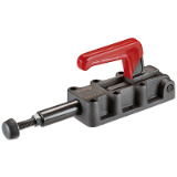 AMF 6842PK - Heavy push-pull type toggle clamp with replugable hand lever