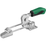 AMF 6848HSG - Hook type toggle clamp horizontal with safety latch
