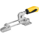 AMF 6848HSY - Hook type toggle clamp horizontal with safety latch