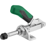 AMF 6841NIG - Push-pull type toggle clamp with small angle base