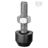 AMF 6880NI_DU - Clamping screw for push-pull type clamps, stainless steel