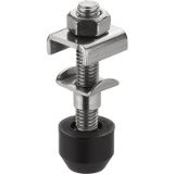 AMF 6890NI - Clamping screw for open clamping arms, stainless steel