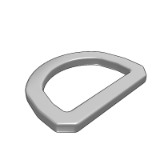 Aluminum D-Ring 34