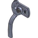 BS-2114 series - Handle for airtightness Compression Latches, Lift-and-Turn