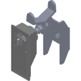 BZ-17 series - Standard Shaft Compression Latches, Lift-and-Turn
