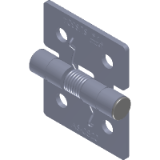 AS-08 series - Spring Loaded Butt Hinges