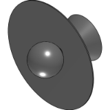 Disc and Sphere Asymmetrical