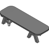 multileg low table rectangular