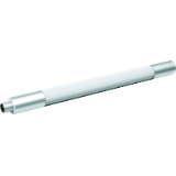LED-Light, End cap stainless steel, Diffuse