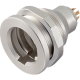 Female panel mount connector, IP40