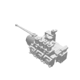 EV 100 2.5 valve assembly with accessories