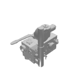 KV 1P valve assembly with accessories
