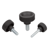 B0273 - Knurled screws plastic