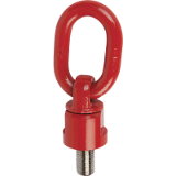 B0516 - Ring bolts swivel and 360° rotatable, grade 8
