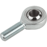 B0447 - Rod ends with plain bearing external thread, DIN ISO 12240-4