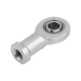 B0550 - Rod ends with plain bearing, internal thread, steel, DIN ISO 12240-1 maintenance-free