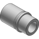 GB.04 - Vodící pouzdro ocelové s nákružkem