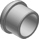 KB.06 - Ball Bearing Guide Bushing with Shoulder / Ball Cage steel