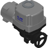BPS 8005LC EL-ON Electric quarter turn actuator equipped with Local Control Unit.