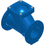 BPS 6538 Ball check valve. Draining device. Flanged PN 10