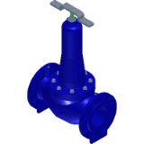 BPS 8905 Direct acting pressure reducing valve. Flanged PN 1610