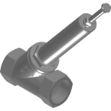 BPS 8920-21 Pressure sustaining valve in stainless steel. Threaded (8920) or welded (8921). PN16