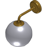 Wall Loft Lamp B56 Brass