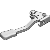203 200 027 - Blocklift Release Systems for Passenger Seats on Buses - Paddle lever - Corridor Side - Right