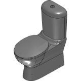 Leda Wall Faced Toilet Suite
