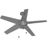50″ Ceiling Fan – 5 Blade – CF107