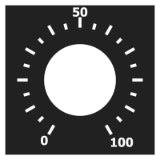 ECX 2640 - Potentiometer legend plate