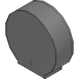 3350-BJÖRK toilet roll holder for 1 Jumbo+1 standard roll, white