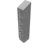 Apex Locker – 5 tier – 60 Inch Tall