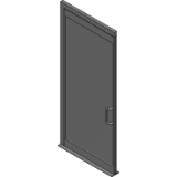 Balanced Door Narrow Stile Aluminum
