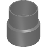 Weld-solder connectors and adapters