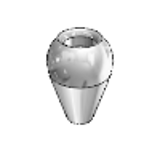 BD-50 - Tapered Knobs - Bulb