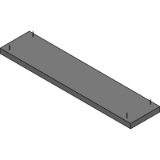 MC000158 - Pendant luminaire rectangular