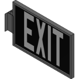Exit Sign-2009-EverGlow-Wall Mounted