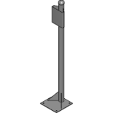 Galv Bolt Down Mounting Post for Fire Hose Reel